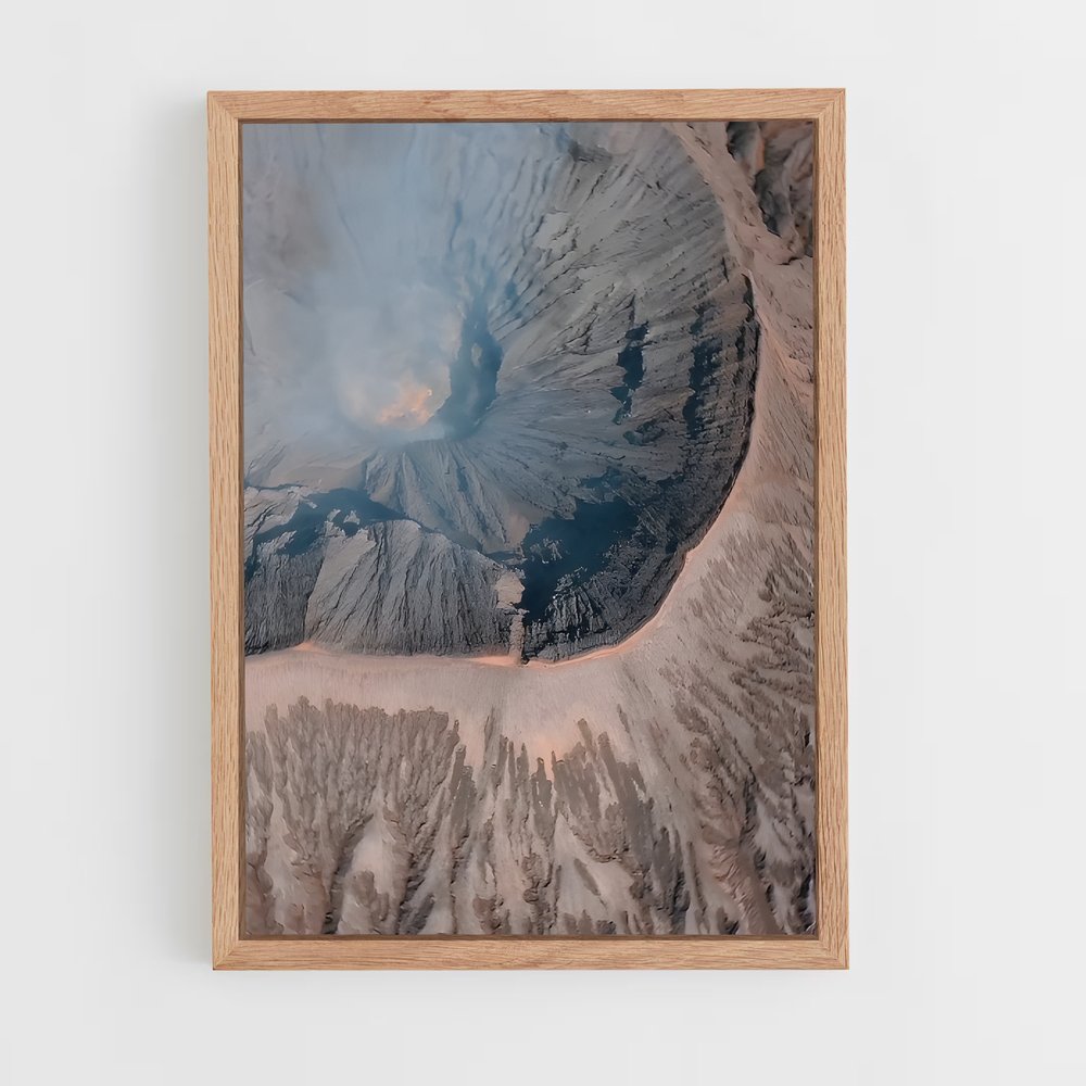 ap-krakatoa volcano-1 cadre Bois clair