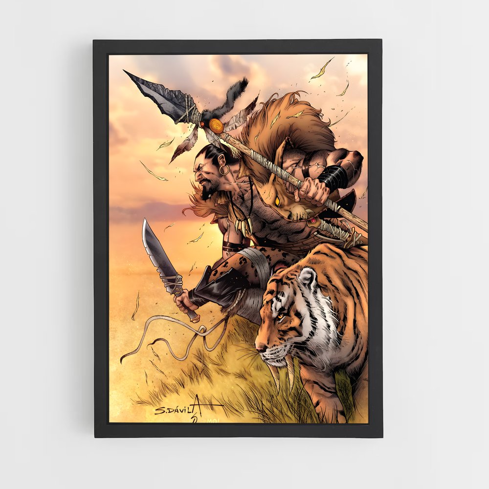 ap-kraven the hunter-1 cadre Noir