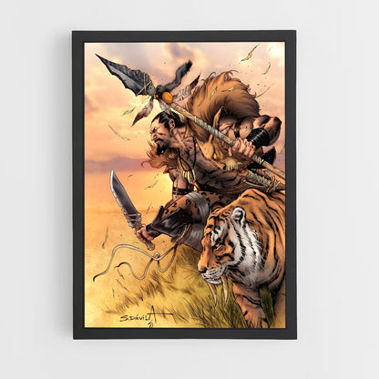 ap-kraven the hunter-1 cadre Noir