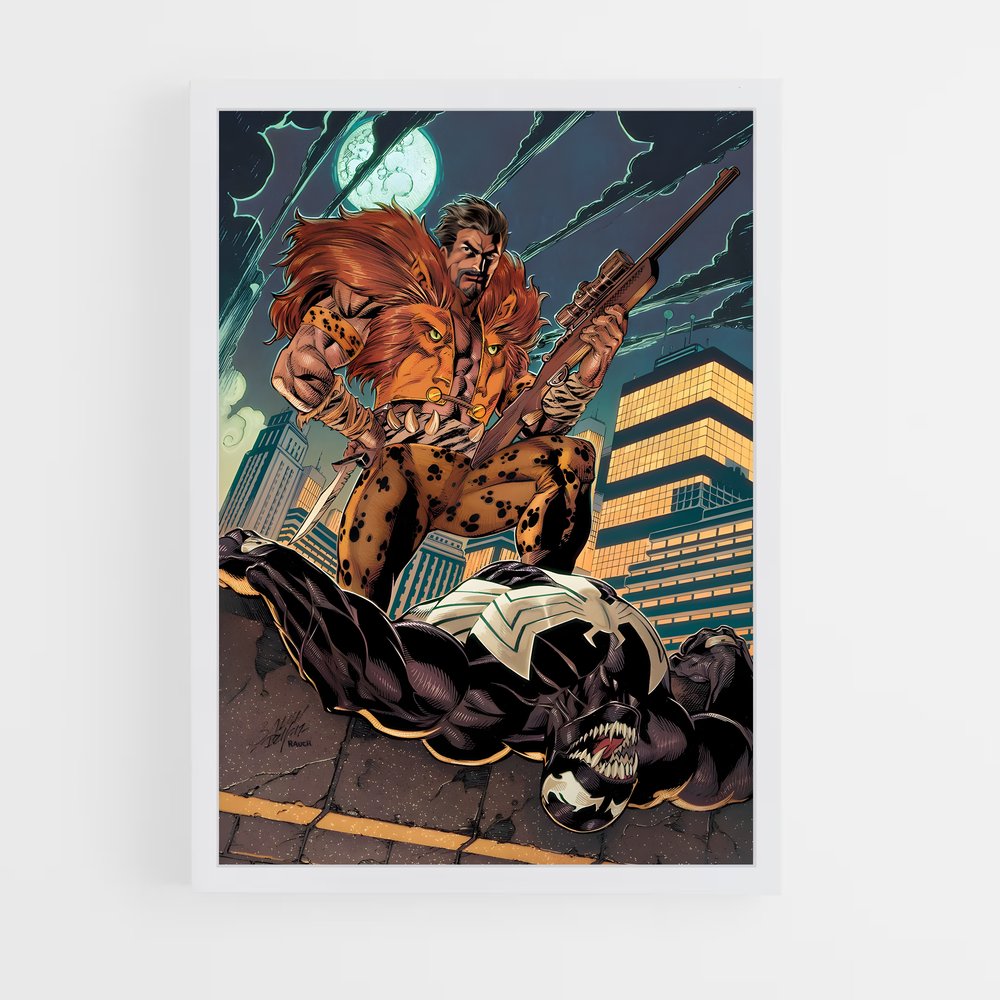 ap-kraven the hunter-11 cadre Blanc