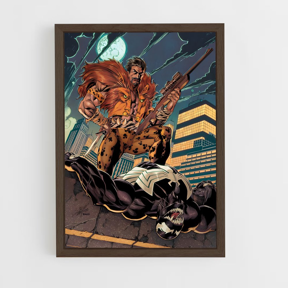 ap-kraven the hunter-11 cadre Bois foncé