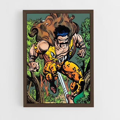 ap-kraven the hunter-14 cadre Bois foncé