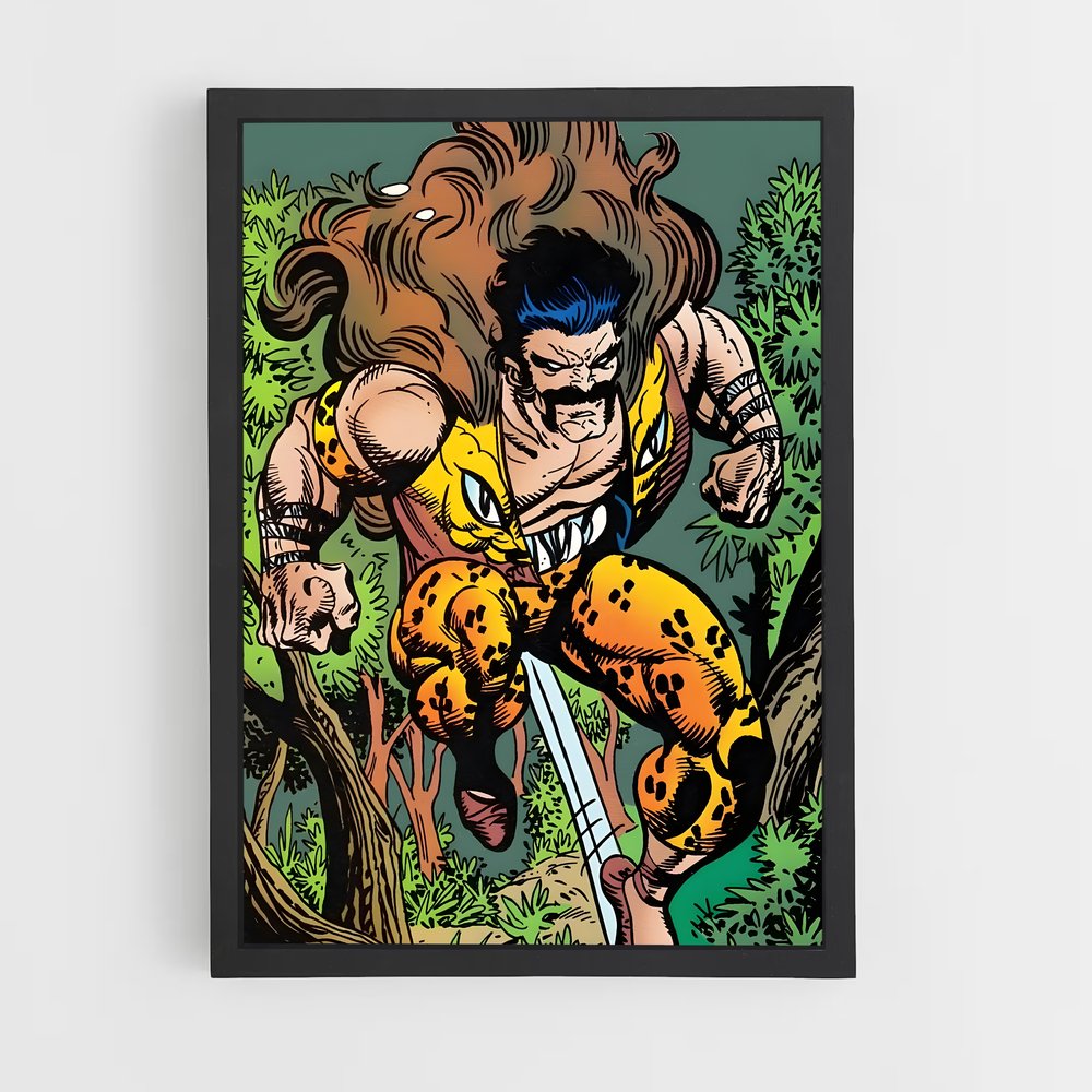 ap-kraven the hunter-14 cadre Noir