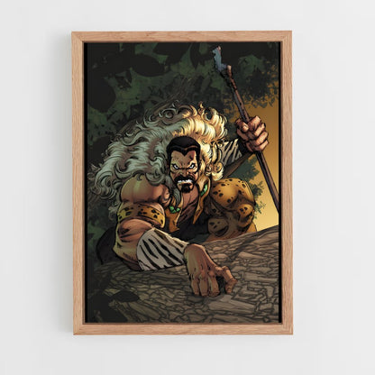 ap-kraven the hunter-2 cadre Bois clair