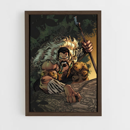 ap-kraven the hunter-2 cadre Bois foncé
