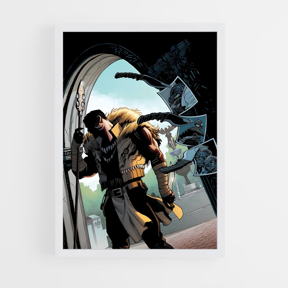 ap-kraven the hunter-3 cadre Blanc