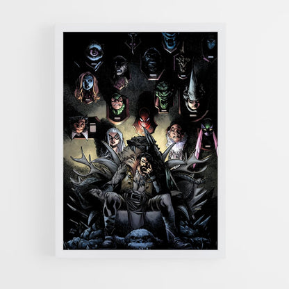 ap-kraven the hunter-4 cadre Blanc