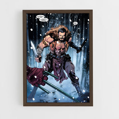 ap-kraven the hunter-7 cadre Bois foncé