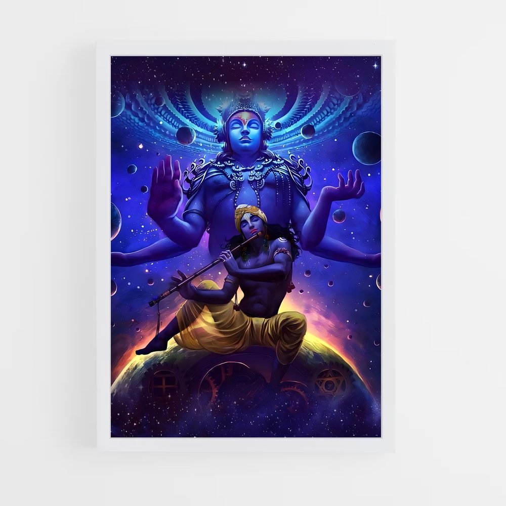 ap-krishna-15 cadre Blanc