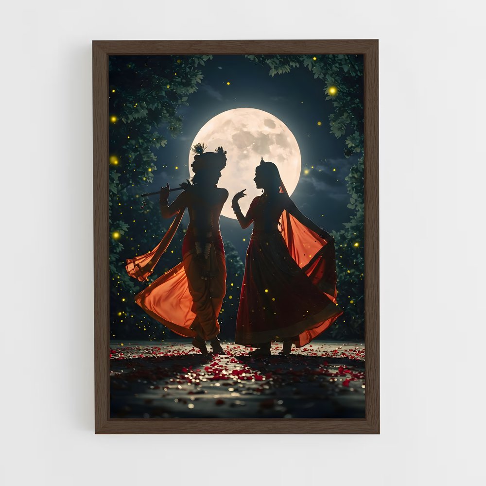 ap-krishna-20 cadre Bois foncé