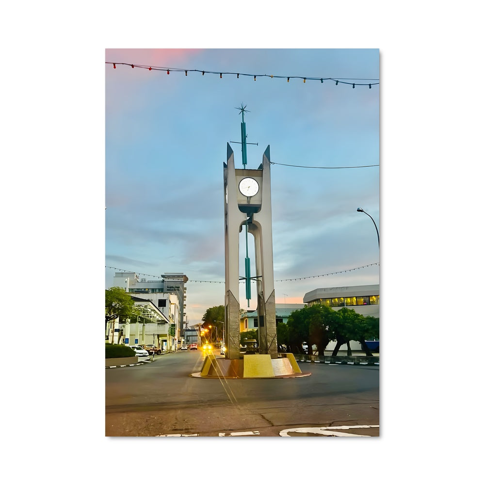 Poster L'Horloge de Kuala Belait