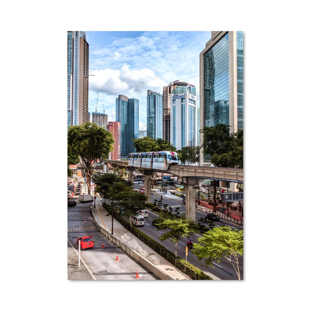 Poster Rues de Kuala Lumpur