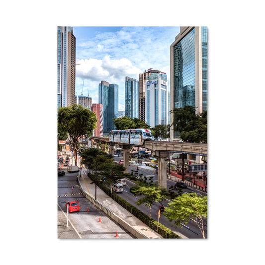 Poster Rues de Kuala Lumpur