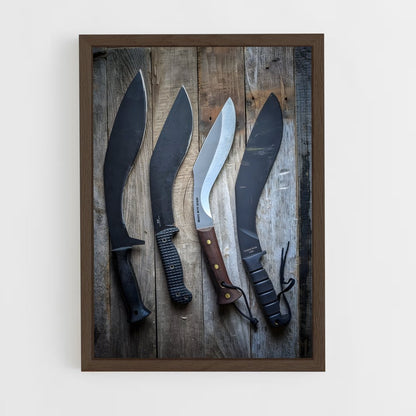 ap-kukri-3 cadre Bois foncé