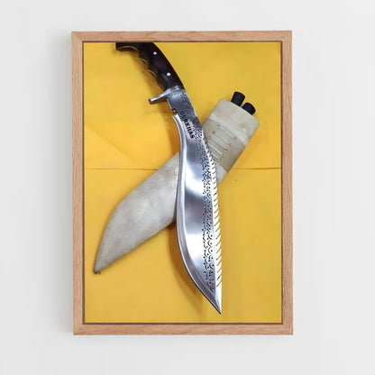 ap-kukri-4 cadre Bois clair