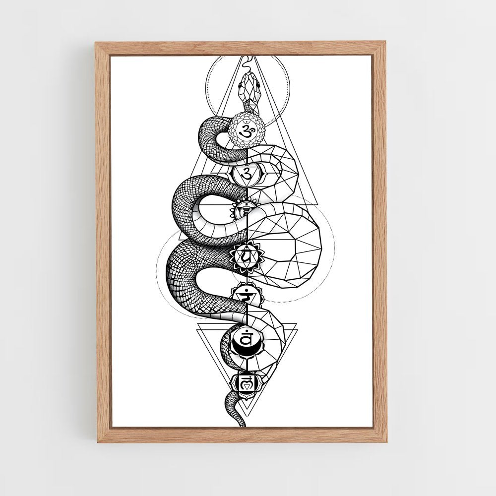 ap-kundalini serpent-1 cadre Bois clair