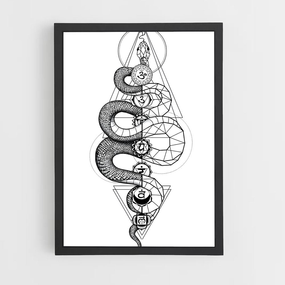 ap-kundalini serpent-1 cadre Noir