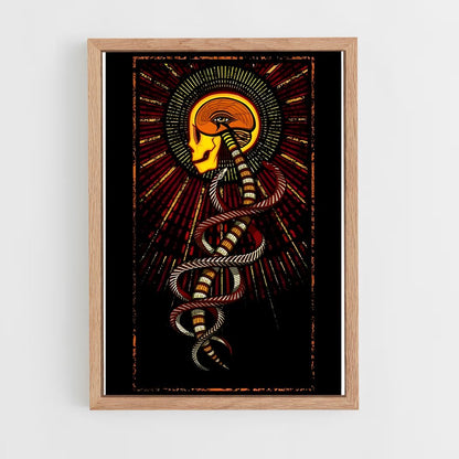 ap-kundalini serpent-2 cadre Bois clair