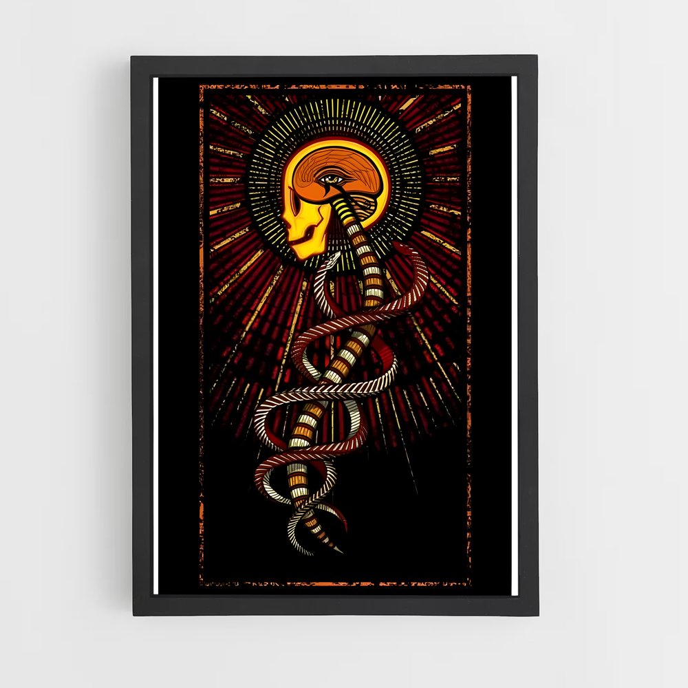 ap-kundalini serpent-2 cadre Noir
