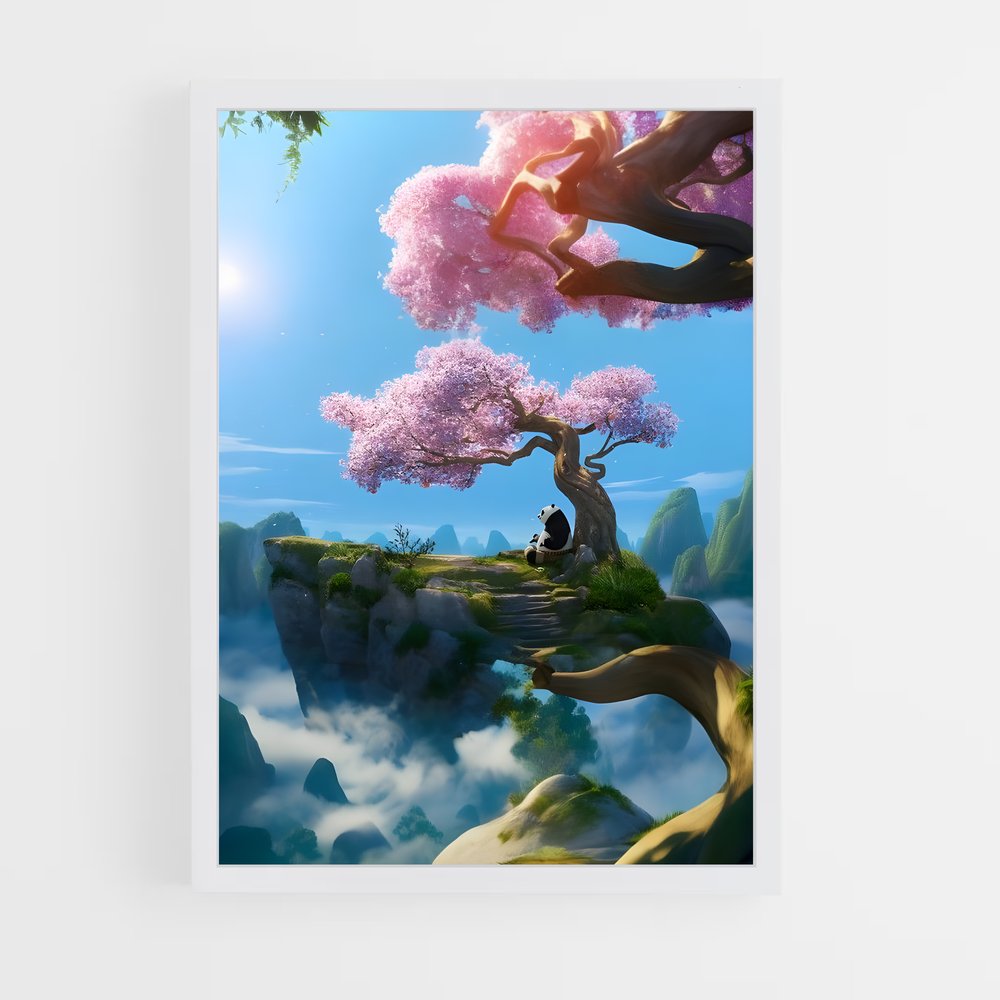 ap-kung fu panda-10 cadre Blanc