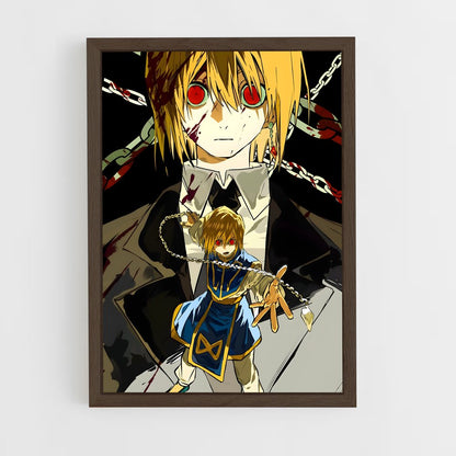 ap-kurapika-4 cadre Bois foncé