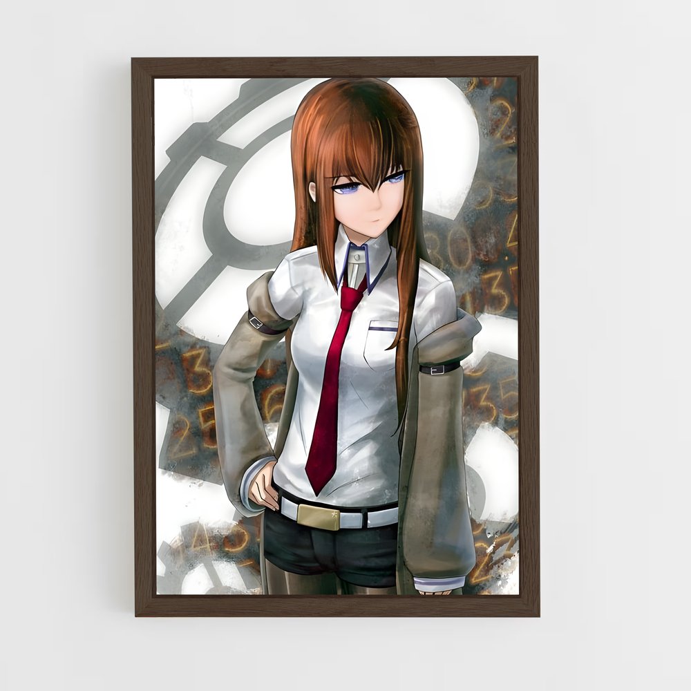 ap-kurisu makise-6 cadre Bois foncé