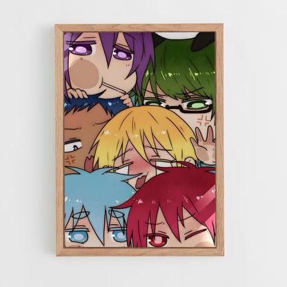 ap-kuroko no basket-1 cadre Bois clair