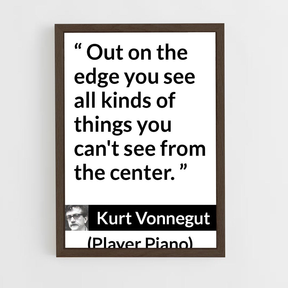 ap-kurt vonnegut-2 cadre Bois foncé