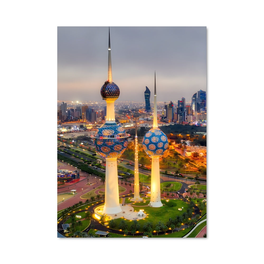 Kuwait Horizon Poster – Aesthetic Posters