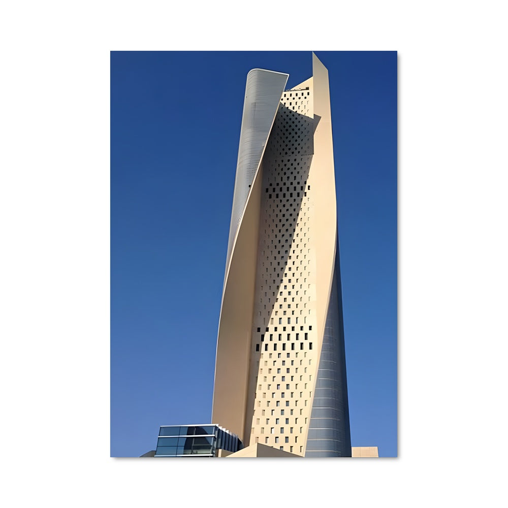 Kuwait Towers poster – Aesthetic Posters