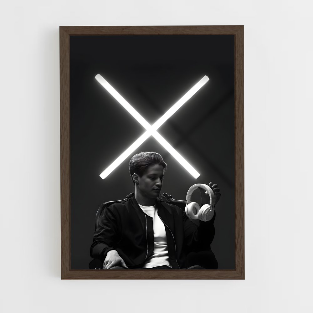 ap-kygo-4 cadre Bois foncé