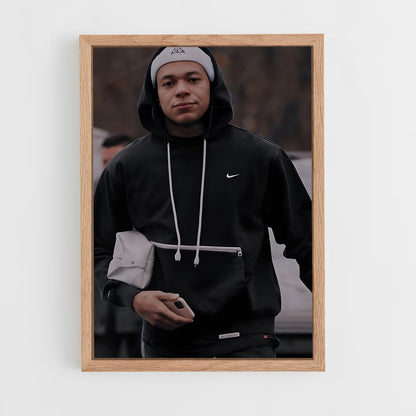 ap-kylian mbappe-6 cadre Bois clair