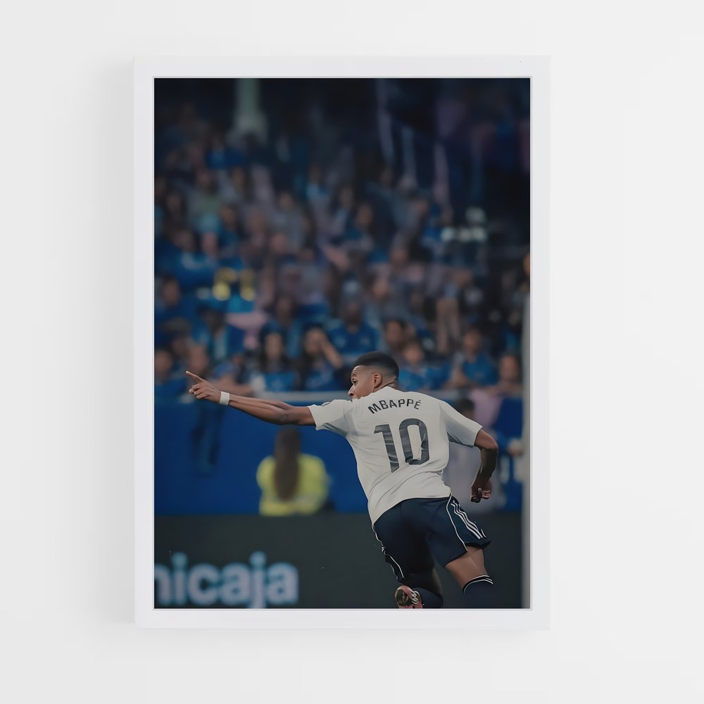 ap-kylian mbappe-8 cadre Blanc