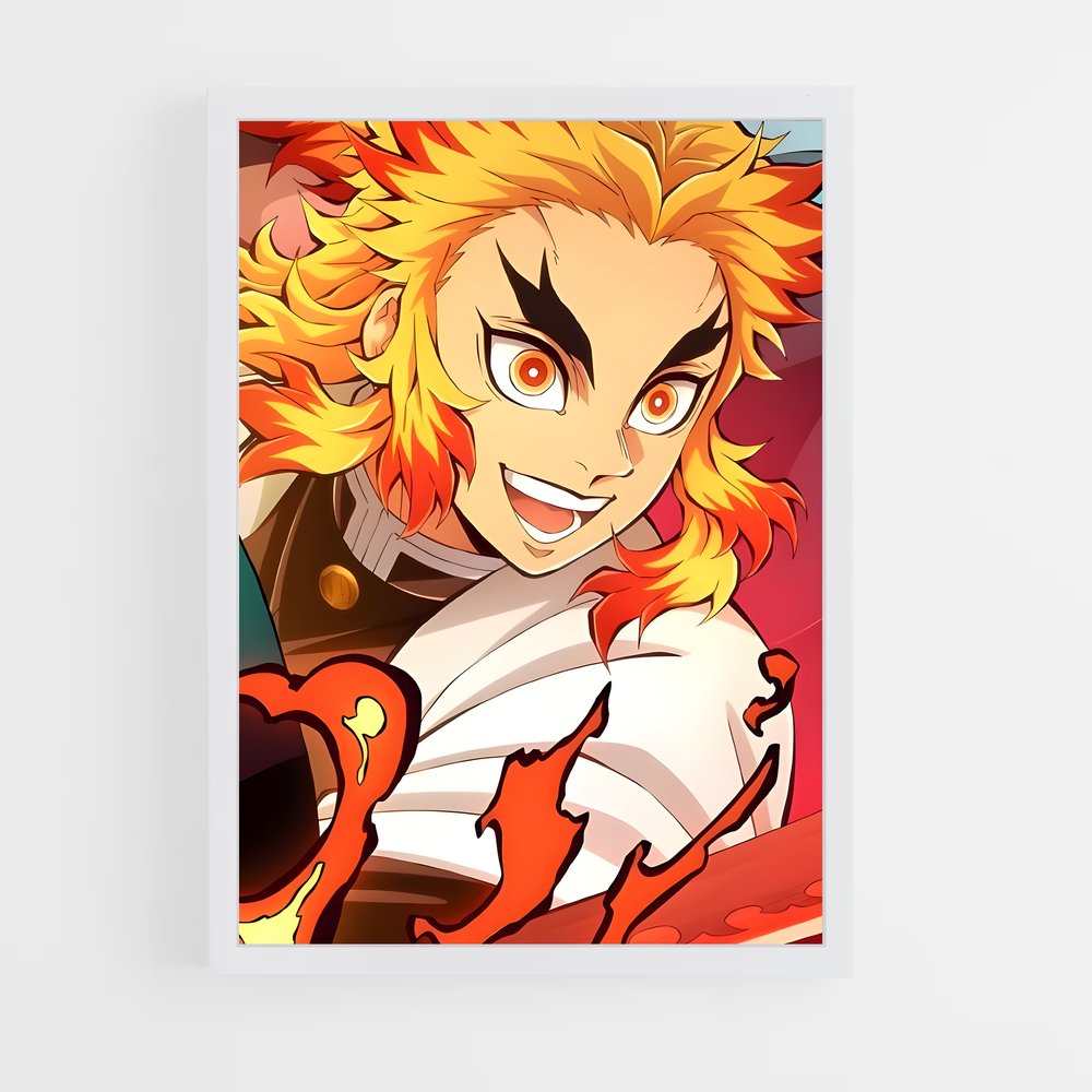 ap-kyojuro rengoku-3 cadre Blanc