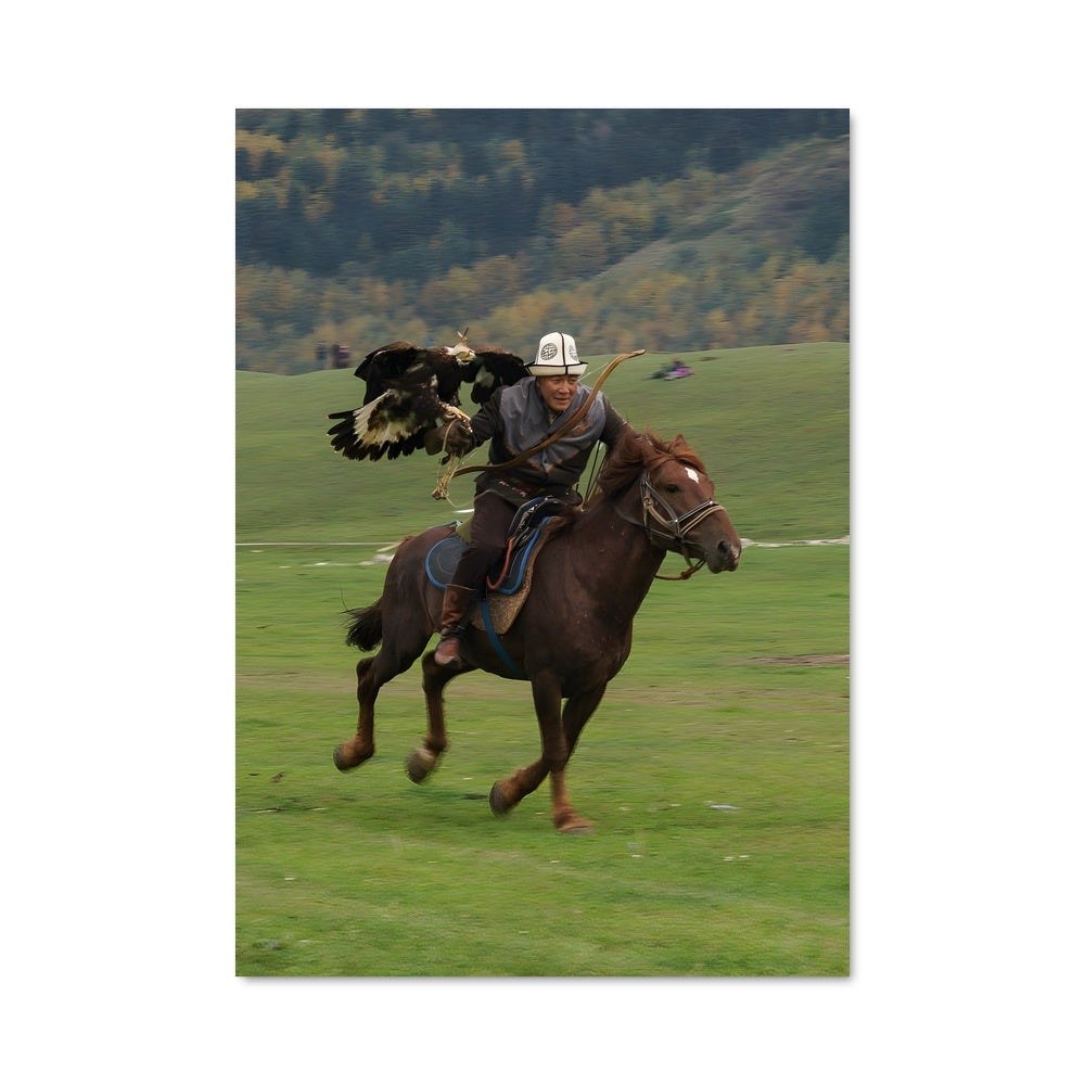 The Eagle and the Rider poster – Aesthetic Posters