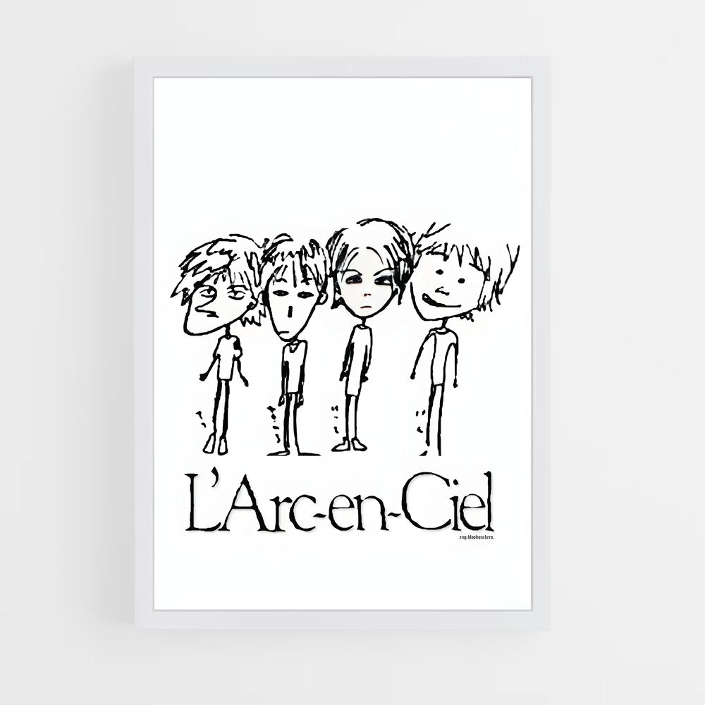 ap-l'arc en ciel-1 cadre Blanc