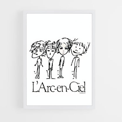ap-l'arc en ciel-1 cadre Blanc