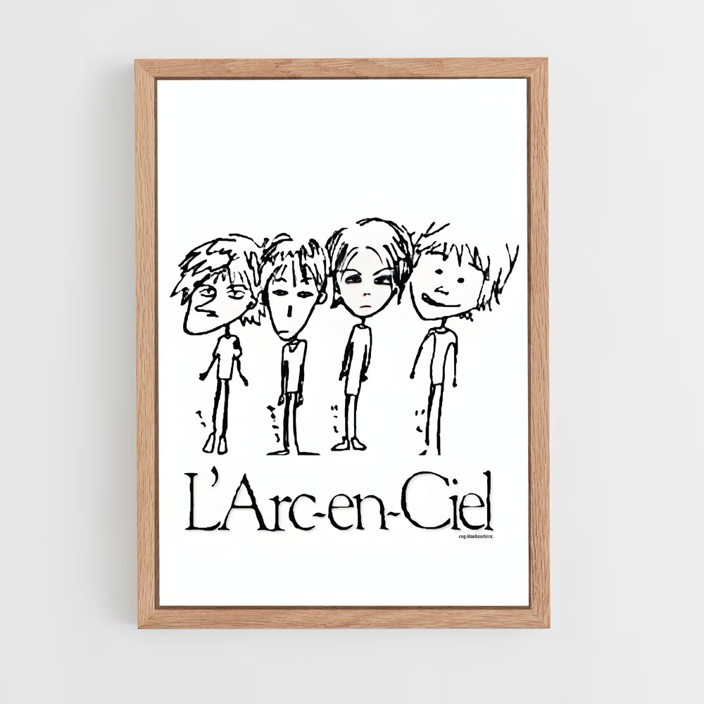 ap-l'arc en ciel-1 cadre Bois clair