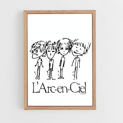 ap-l'arc en ciel-1 cadre Bois clair