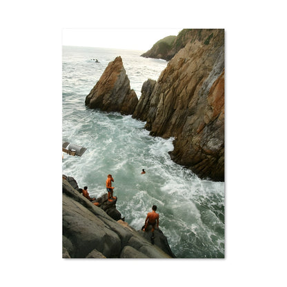 Poster Plongeon à La Quebrada