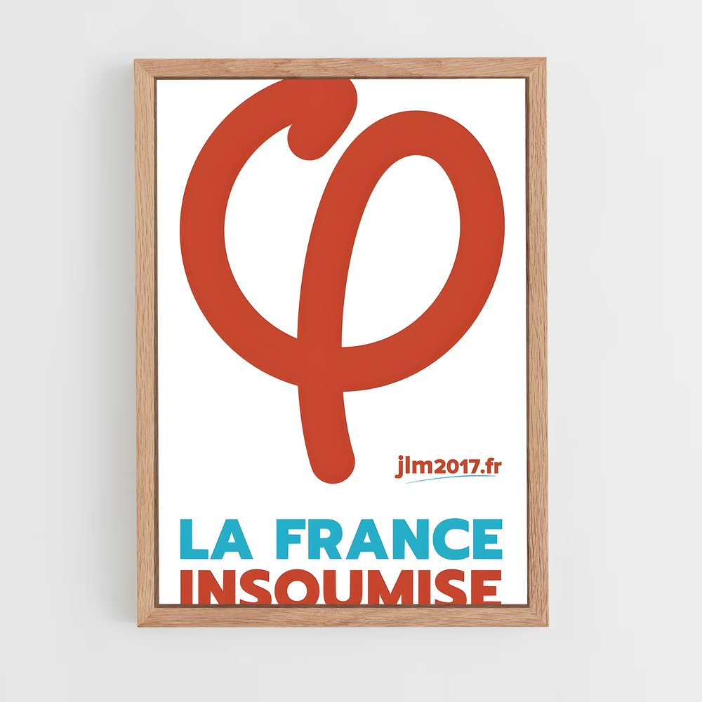 ap-la france insoumise-1 cadre Bois clair