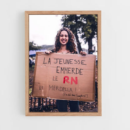 ap-la france insoumise-3 cadre Bois clair