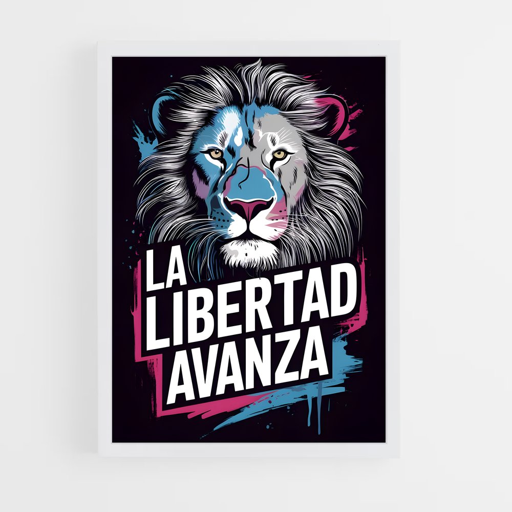 ap-la libertad avanza argentina-1 cadre Blanc
