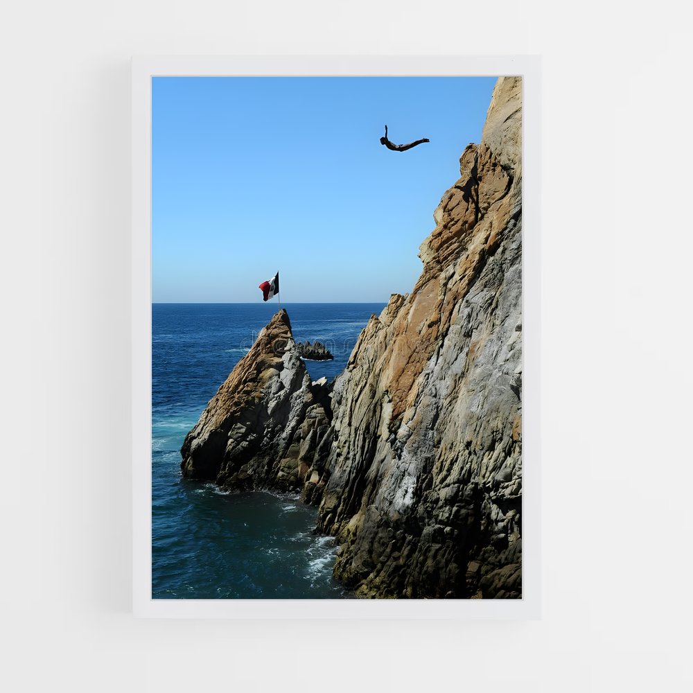 ap-la quebrada acapulco-9 cadre Blanc