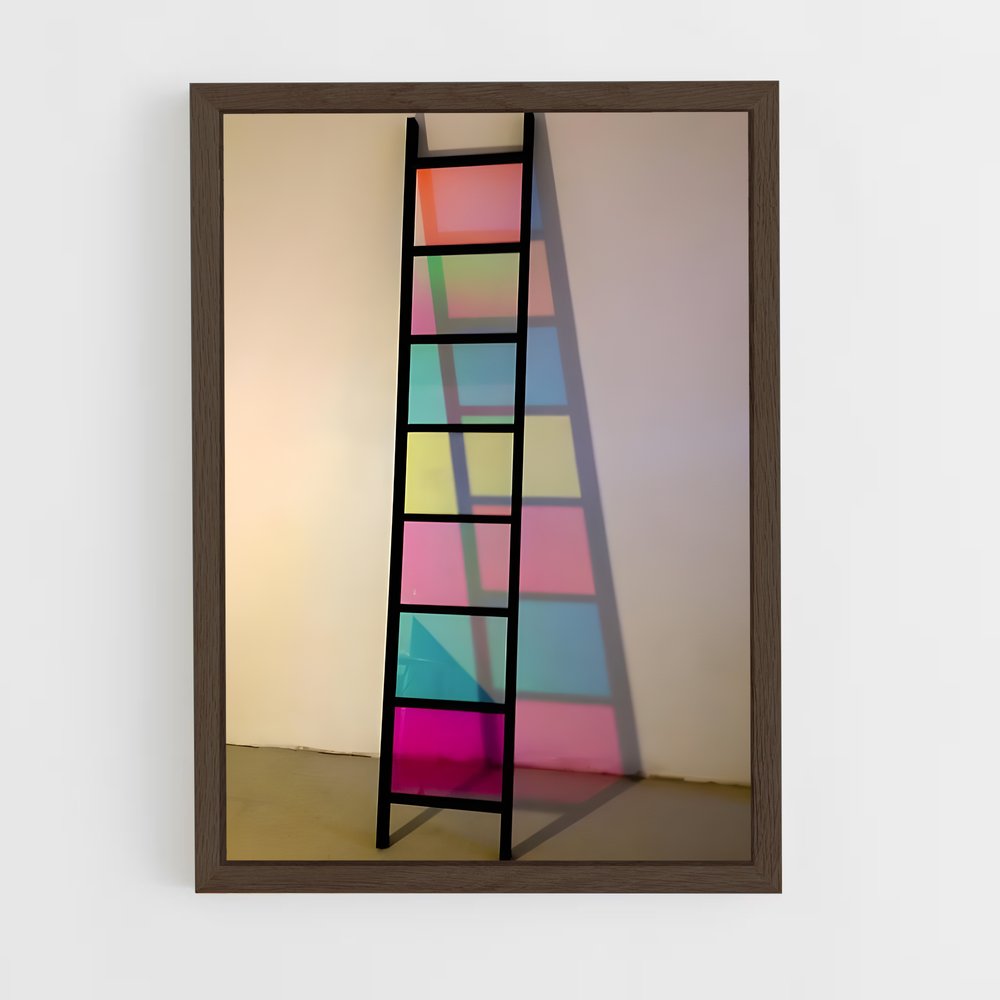 ap-ladder-4 cadre Bois foncé