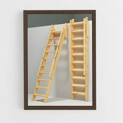 ap-ladder-5 cadre Bois foncé