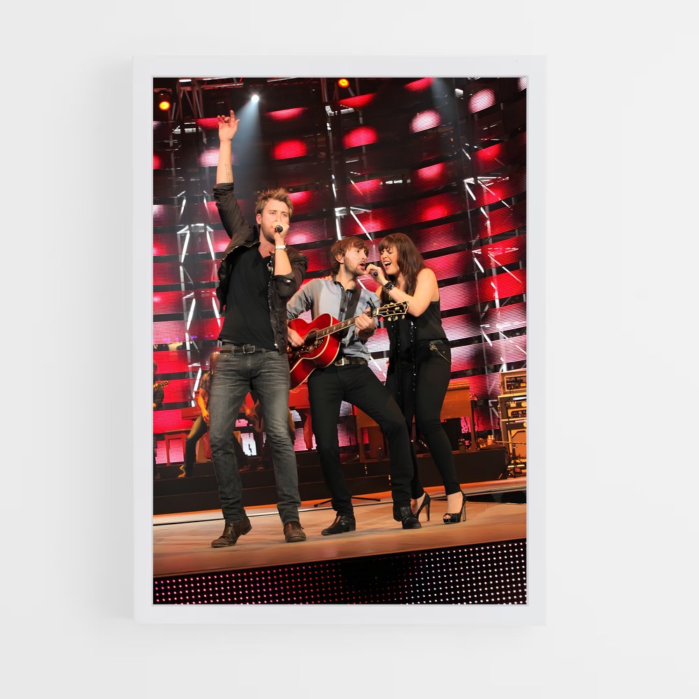 ap-lady antebellum-5 cadre Blanc