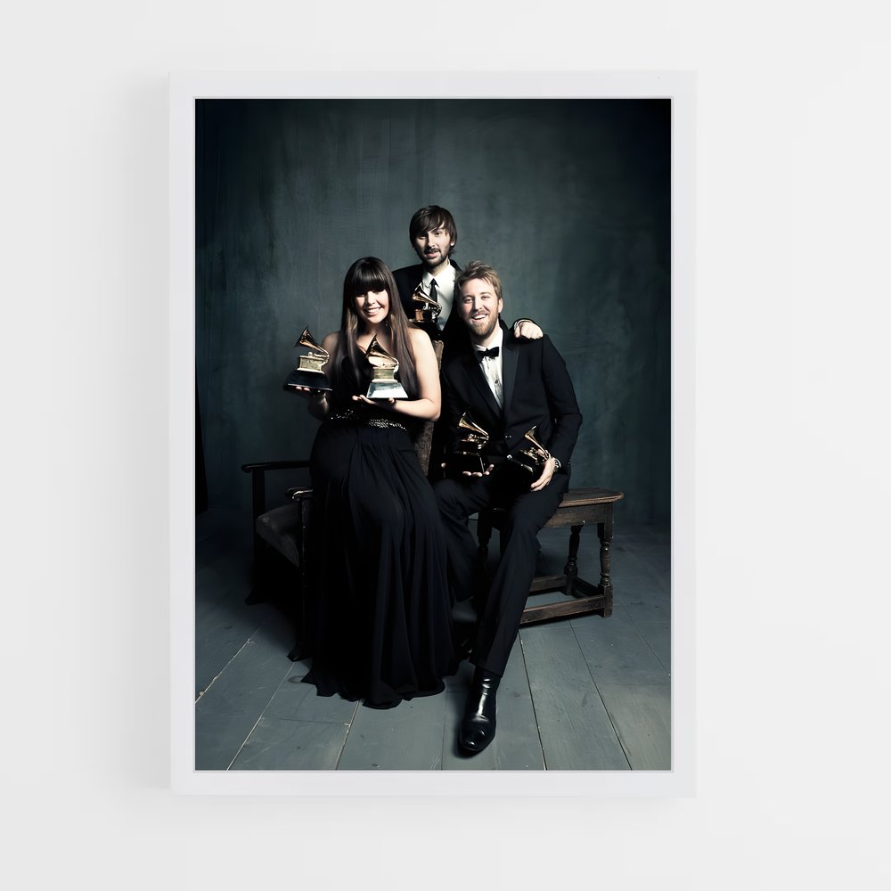 ap-lady antebellum-6 cadre Blanc