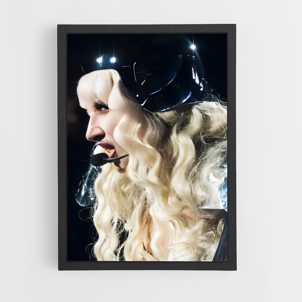 ap-lady gaga-6 cadre Noir