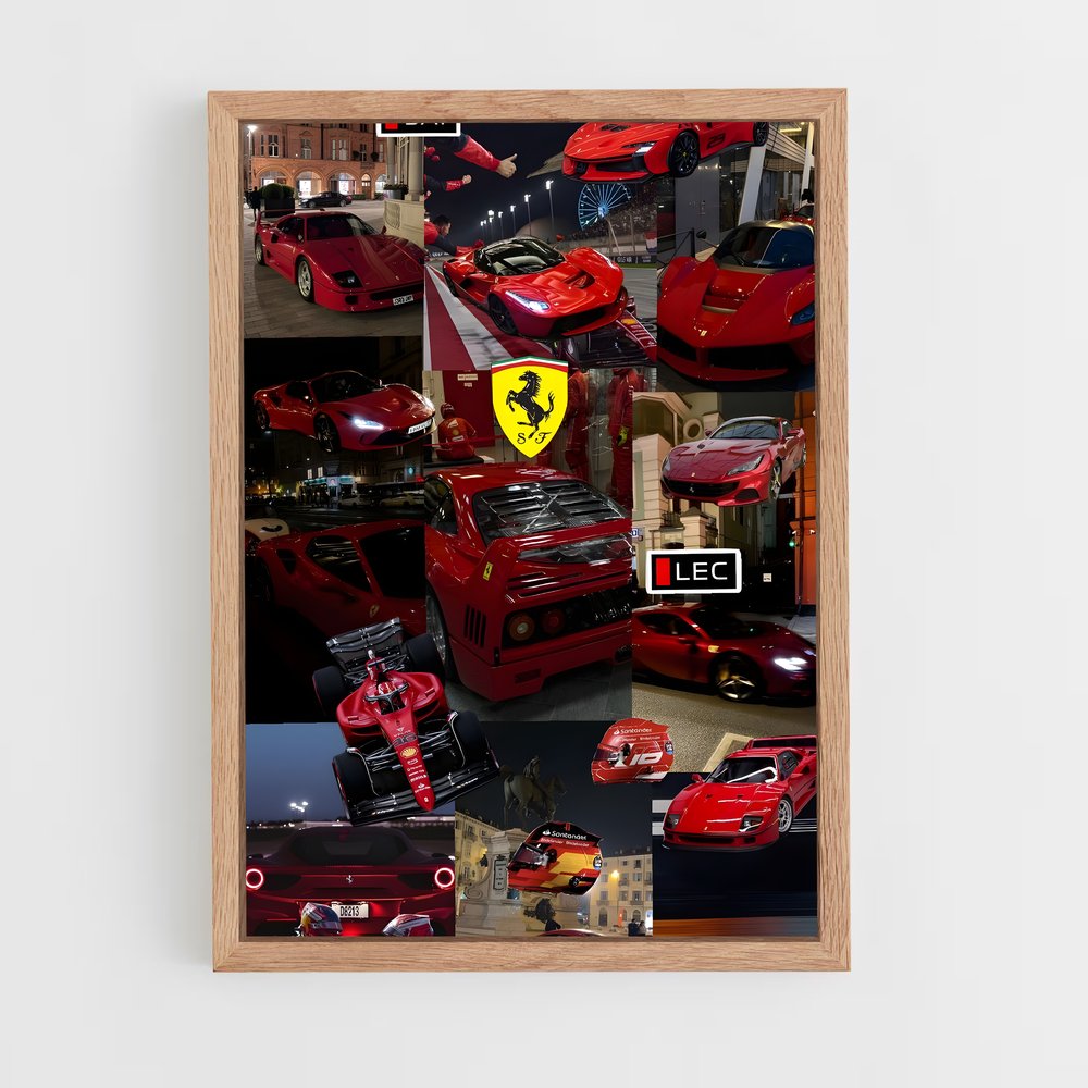 ap-laferrari-9 cadre Bois clair